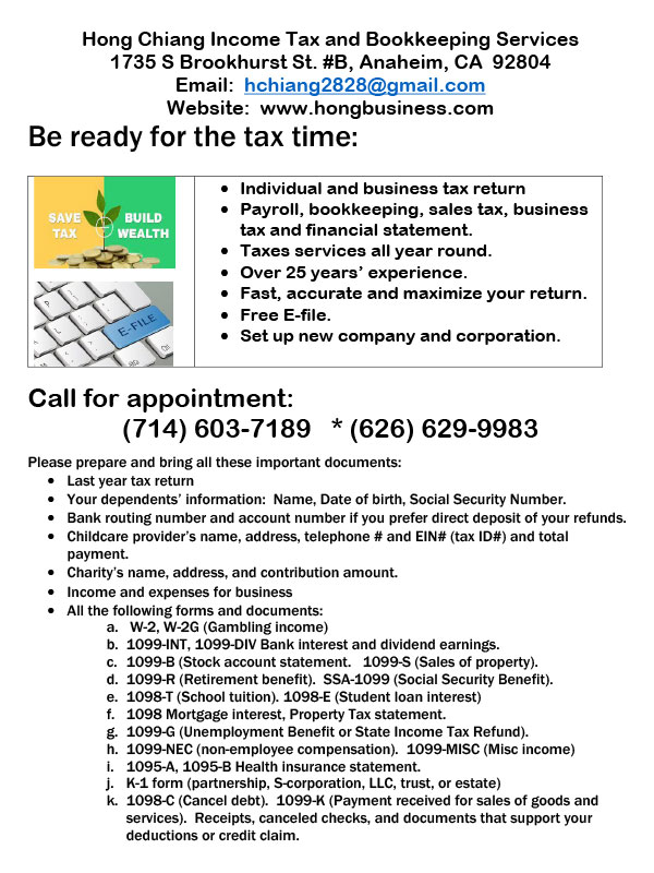 Tax Services